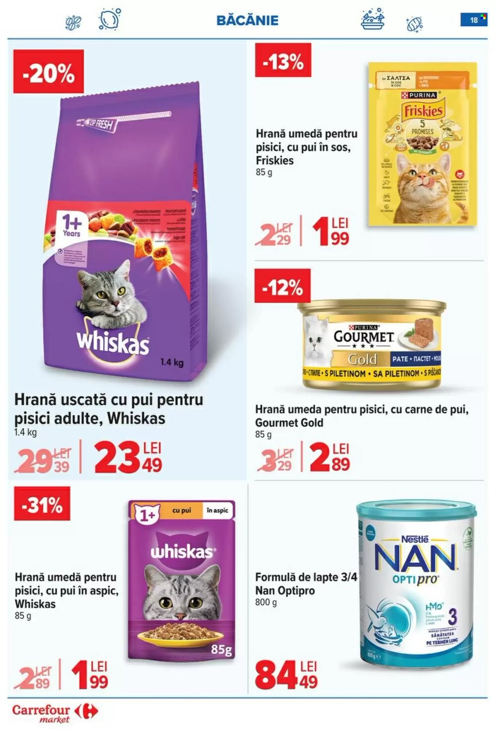 Catalogul cu oferte Carrefour Market valabil de la 18.03.2026 - Pagina 21.