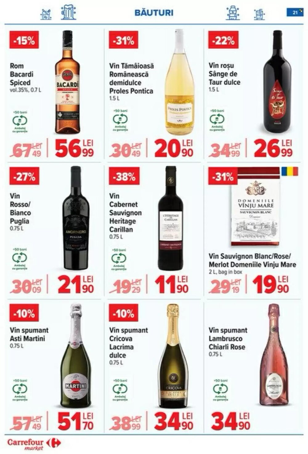 Catalogul cu oferte Carrefour Market valabil de la 18.03.2026 - Pagina 24.