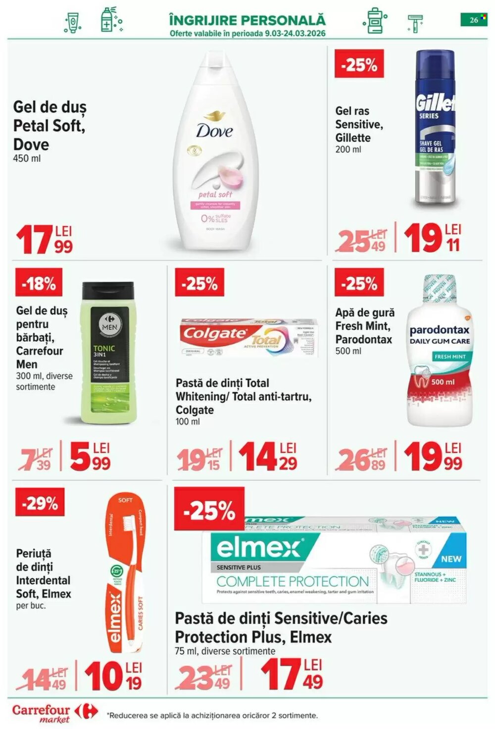 Catalogul cu oferte Carrefour Market valabil de la 18.03.2026 - Pagina 29.