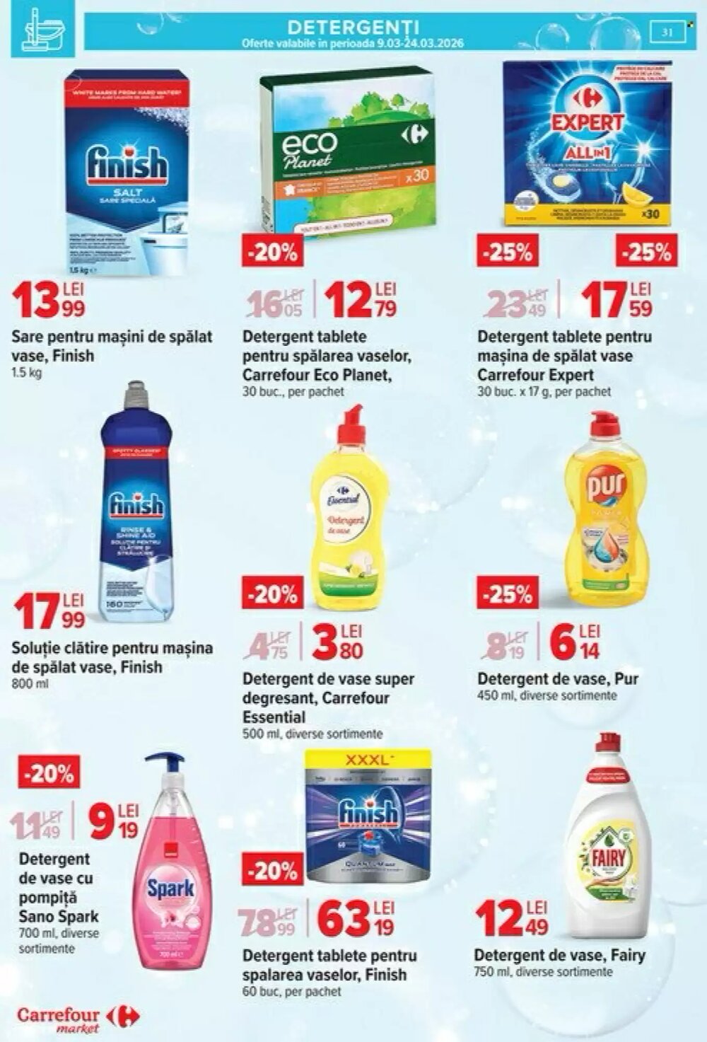 Catalogul cu oferte Carrefour Market valabil de la 18.03.2026 - Pagina 34.