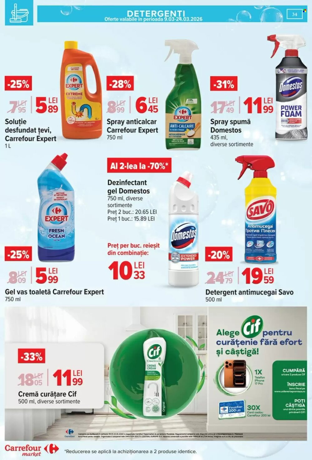 Catalogul cu oferte Carrefour Market valabil de la 18.03.2026 - Pagina 37.