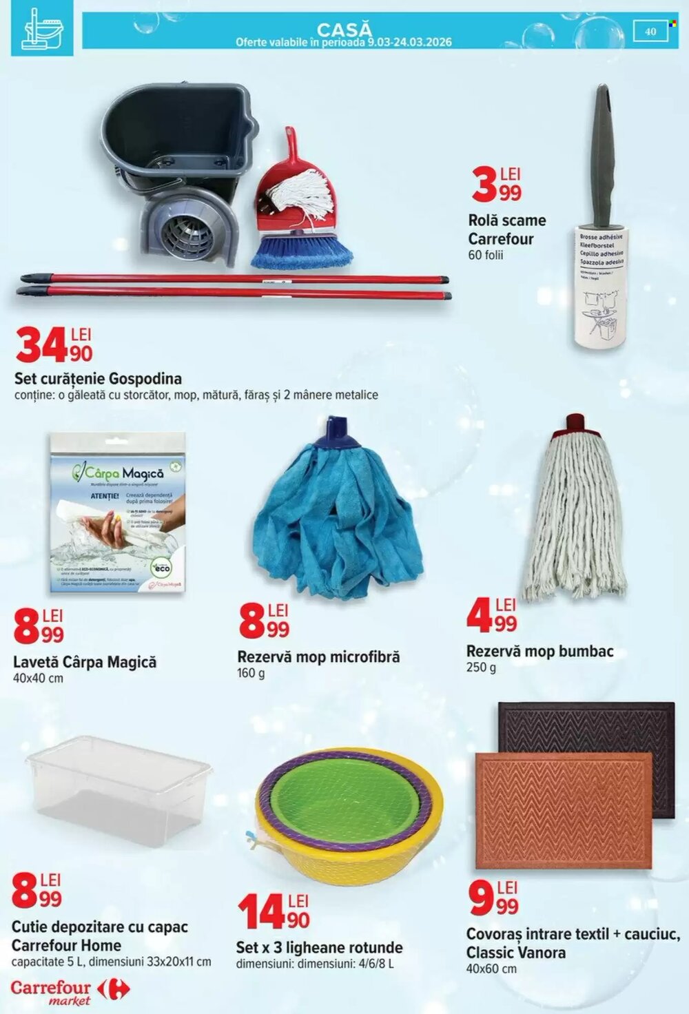 Catalogul cu oferte Carrefour Market valabil de la 18.03.2026 - Pagina 43.