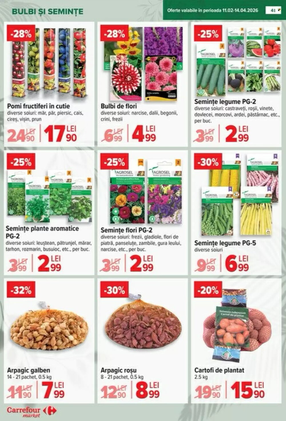Catalogul cu oferte Carrefour Market valabil de la 18.03.2026 - Pagina 44.