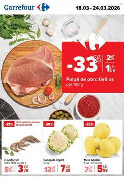 Catalogul cu oferte Carrefour valabil de la 18.03.2026