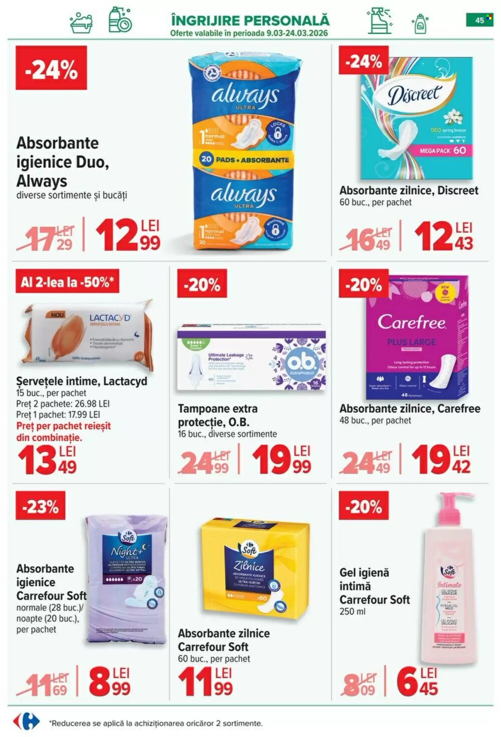 Catalogul cu oferte Carrefour valabil de la 18.03.2026 - Pagina 51.