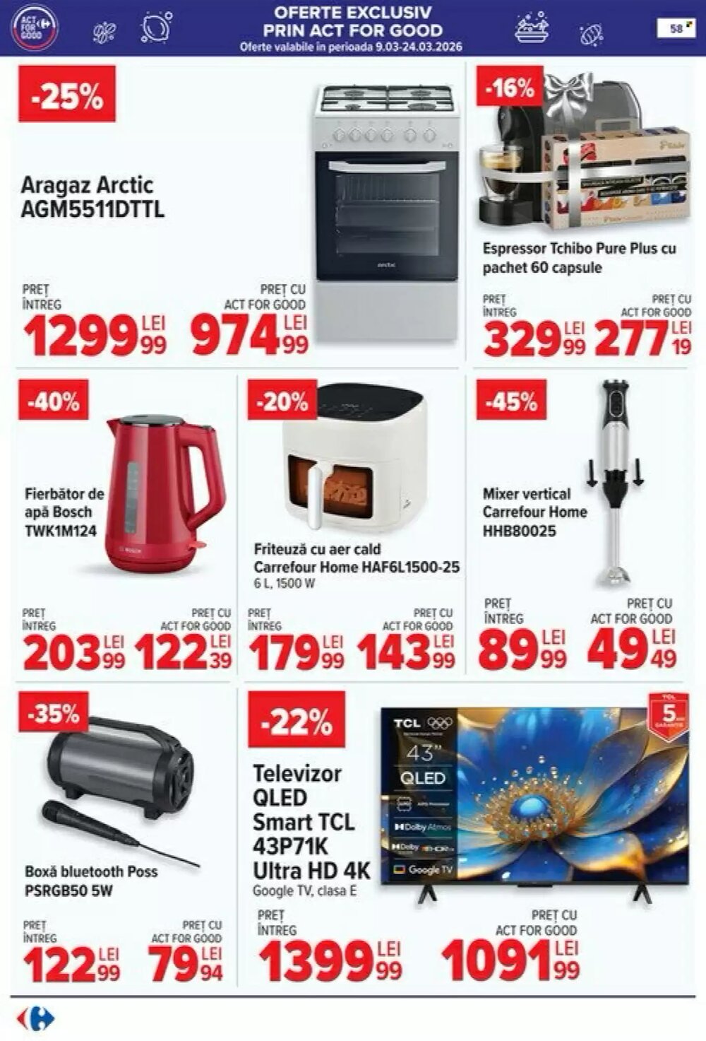 Catalogul cu oferte Carrefour valabil de la 18.03.2026 - Pagina 64.