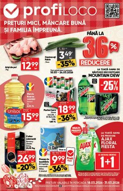 Catalogul cu oferte PROFI valabil de la 18.03.2026