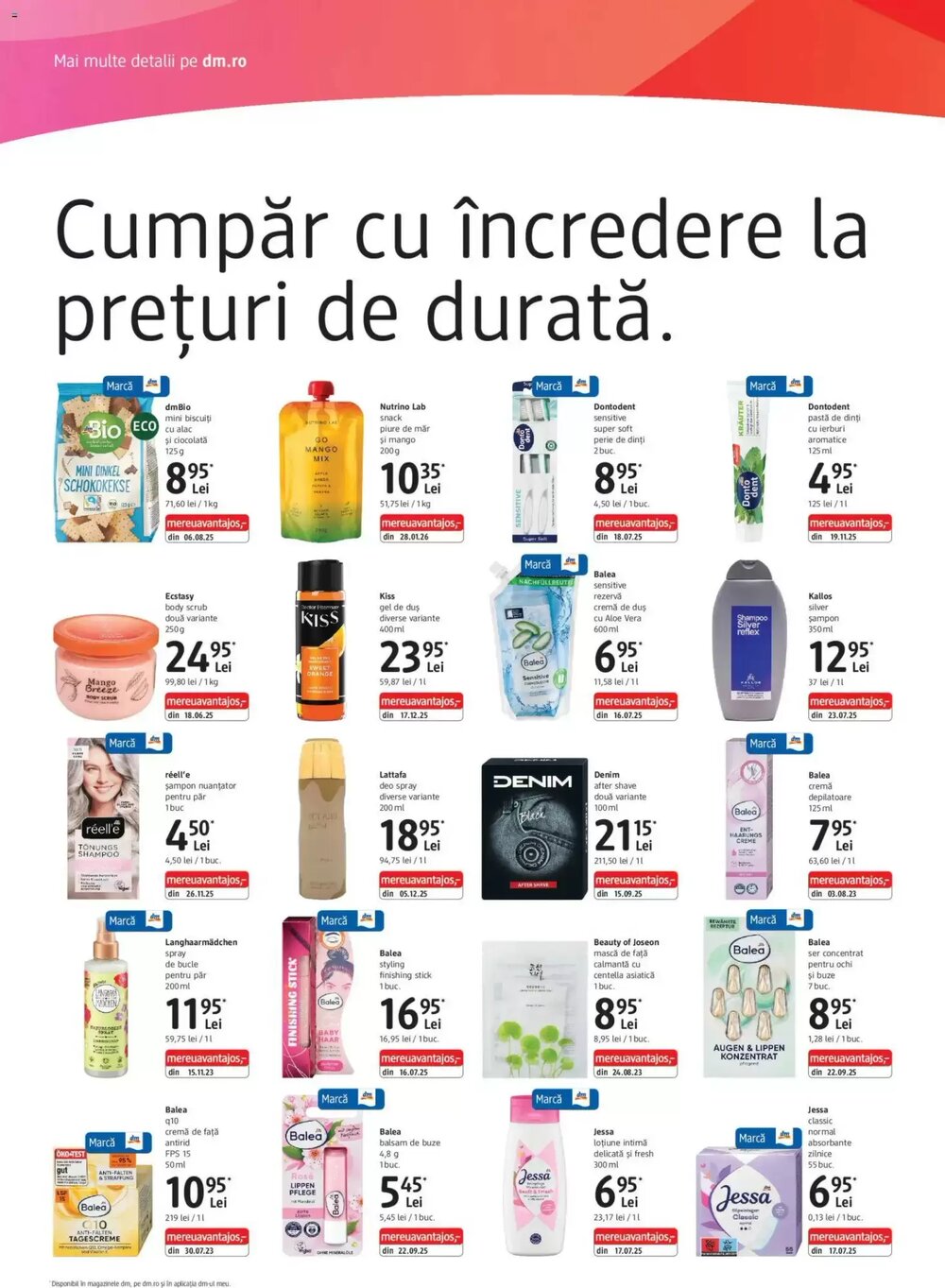 Catalogul cu oferte DM valabil de la 18.03.2026 - Pagina 2.