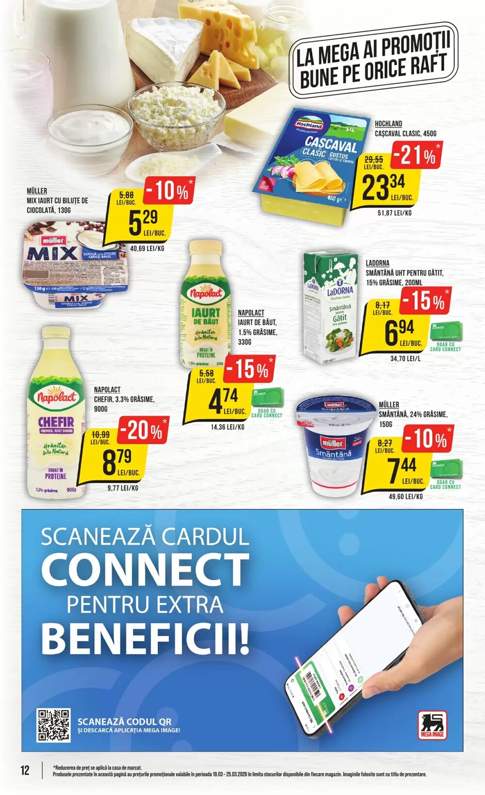 Catalogul cu oferte Mega Image valabil de la 19.03.2026 - Pagina 12.