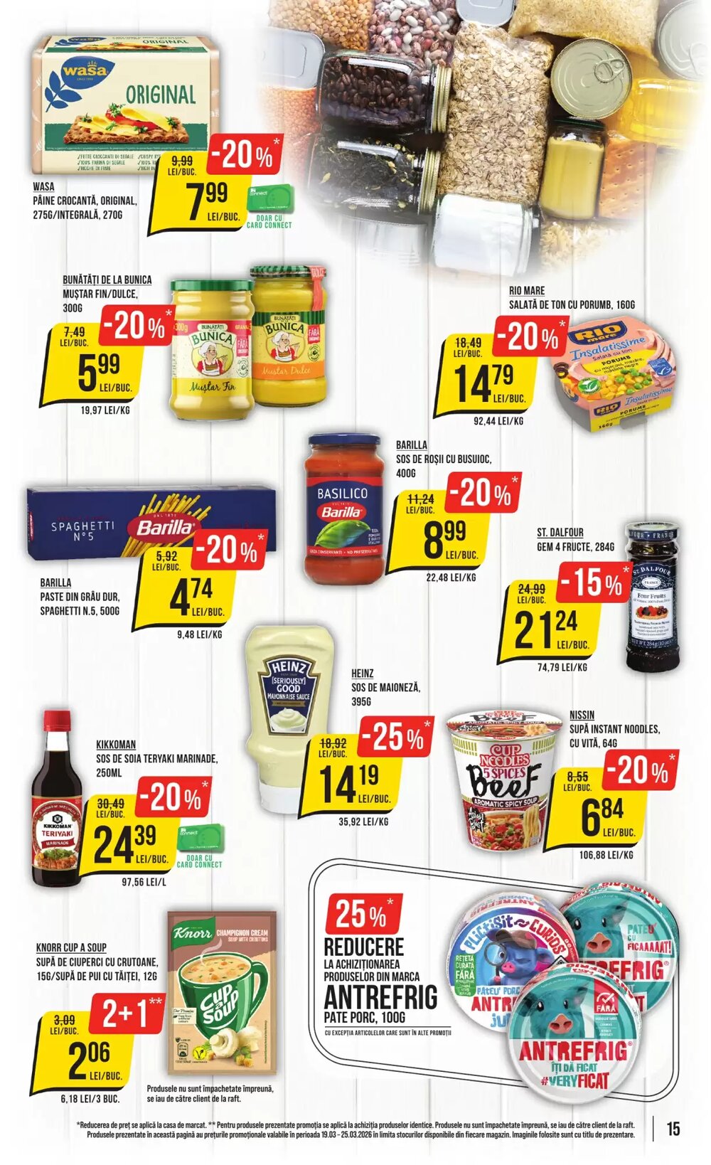 Catalogul cu oferte Mega Image valabil de la 19.03.2026 - Pagina 15.
