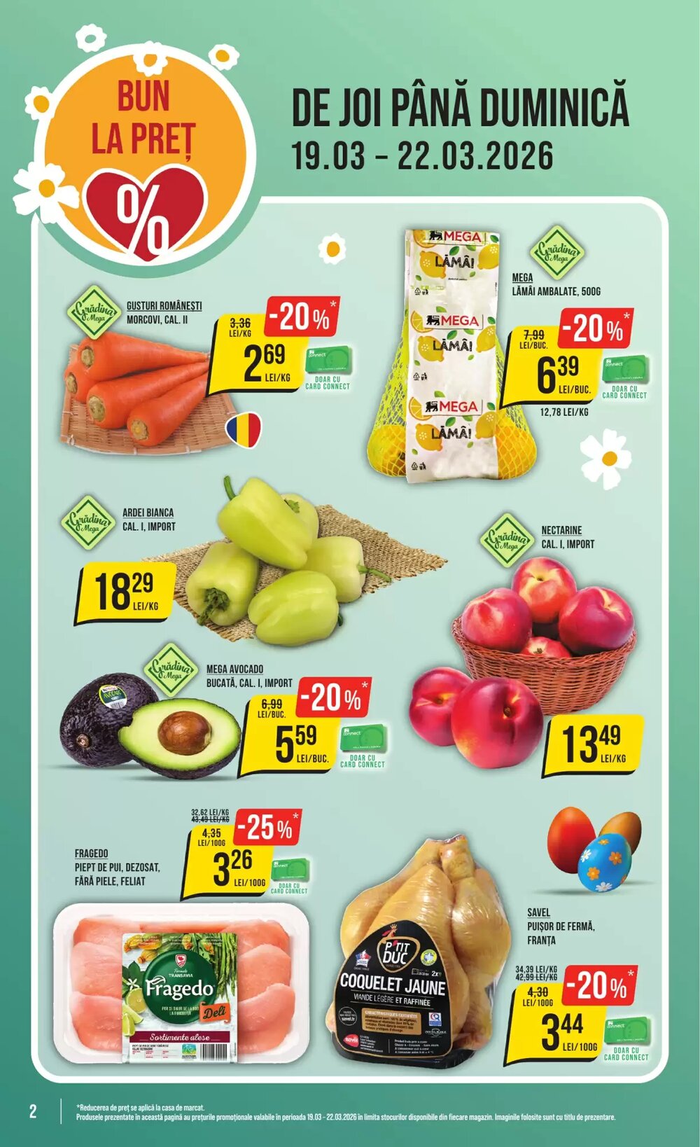 Catalogul cu oferte Mega Image valabil de la 19.03.2026 - Pagina 2.