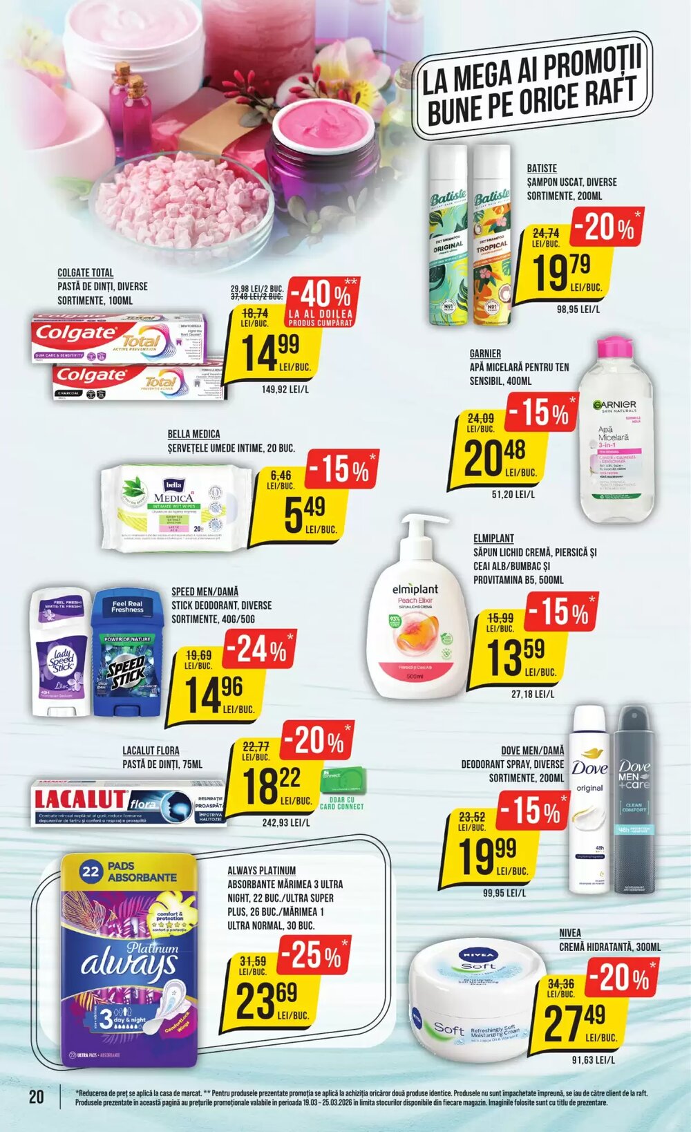 Catalogul cu oferte Mega Image valabil de la 19.03.2026 - Pagina 20.