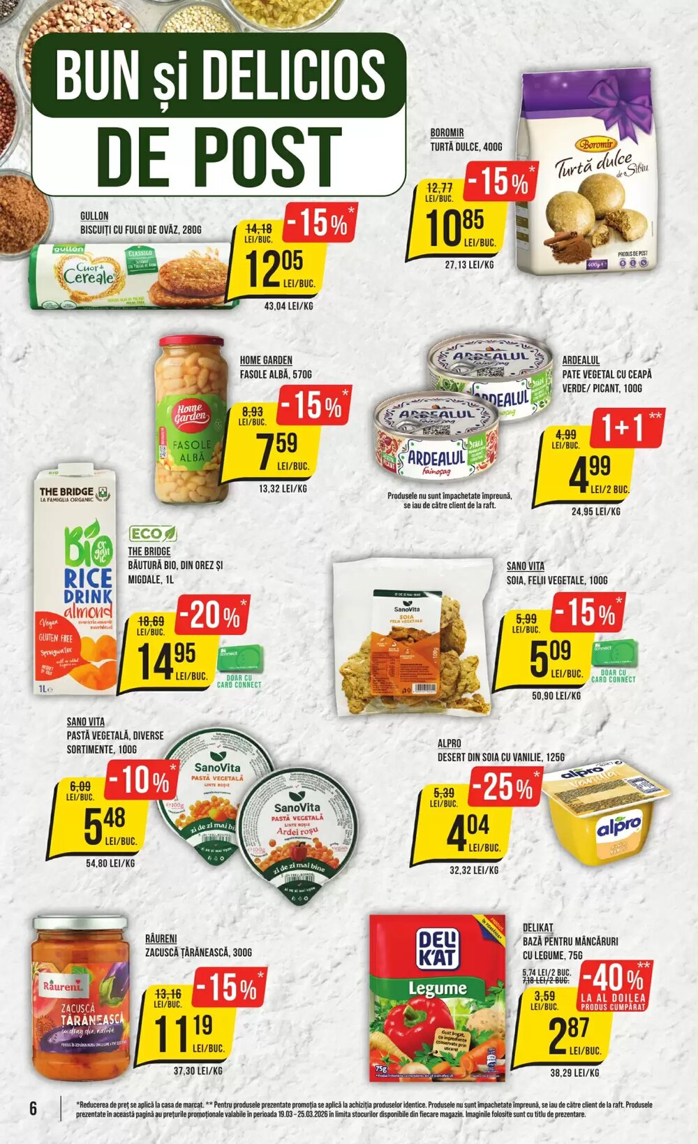 Catalogul cu oferte Mega Image valabil de la 19.03.2026 - Pagina 6.