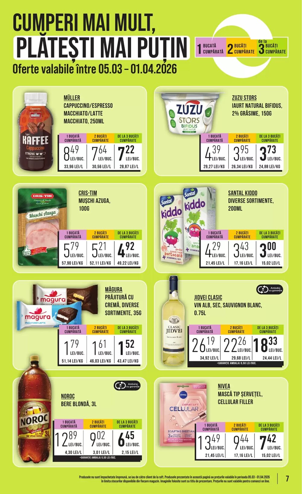 Catalogul cu oferte Mega Image valabil de la 19.03.2026 - Pagina 7.