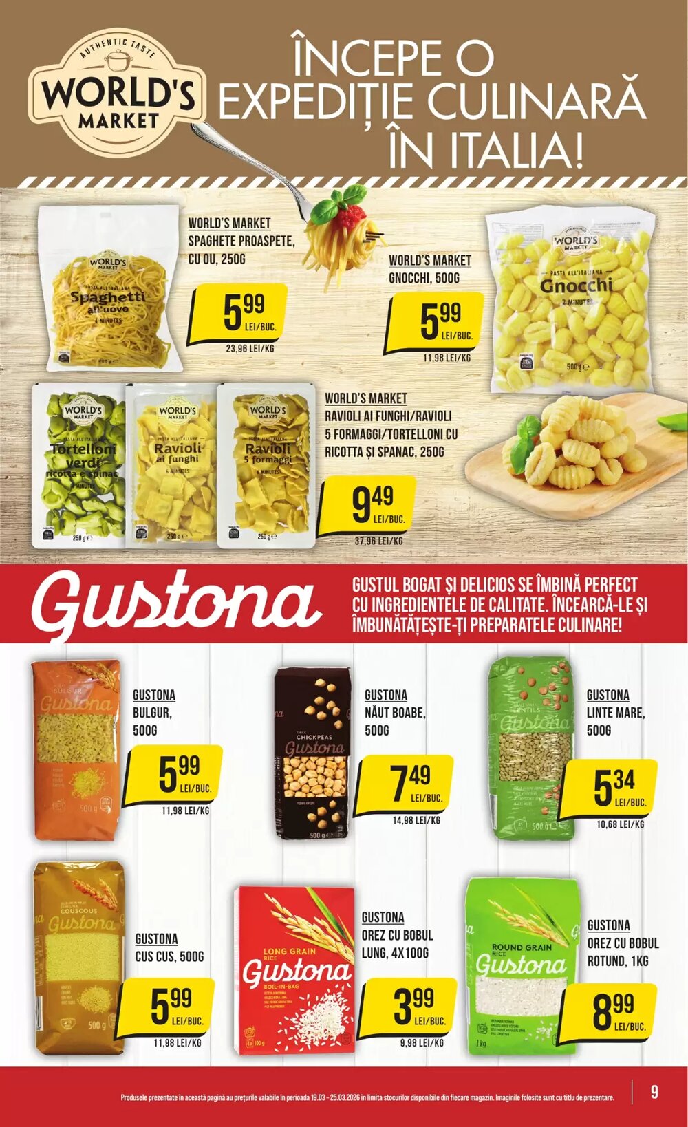 Catalogul cu oferte Mega Image valabil de la 19.03.2026 - Pagina 9.