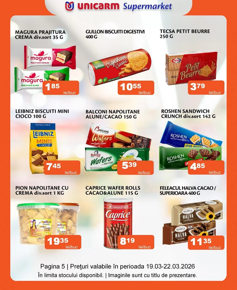 Catalogul cu oferte Unicarm valabil de la 19.03.2026 - Pagina 5.
