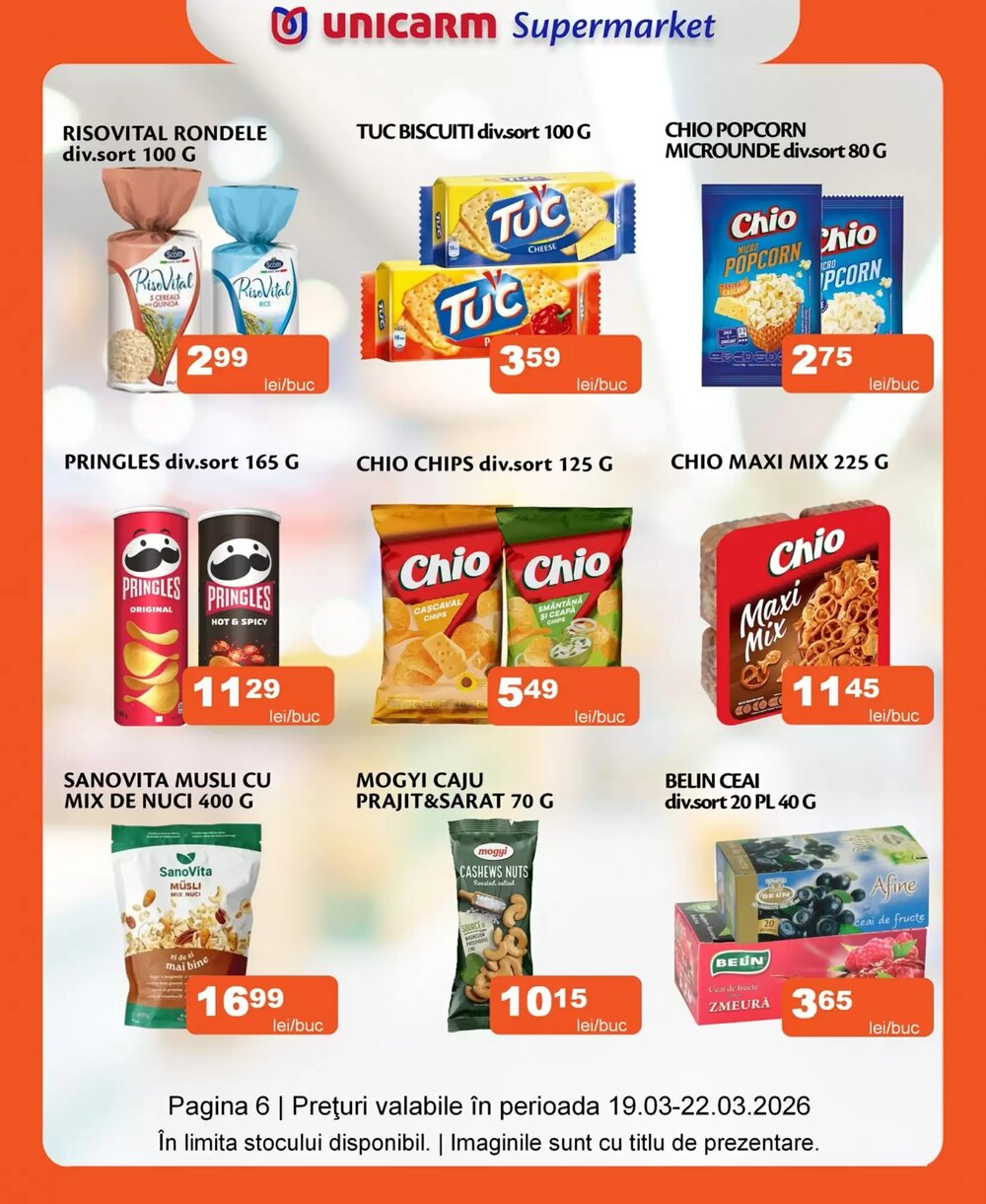 Catalogul cu oferte Unicarm valabil de la 19.03.2026 - Pagina 6.