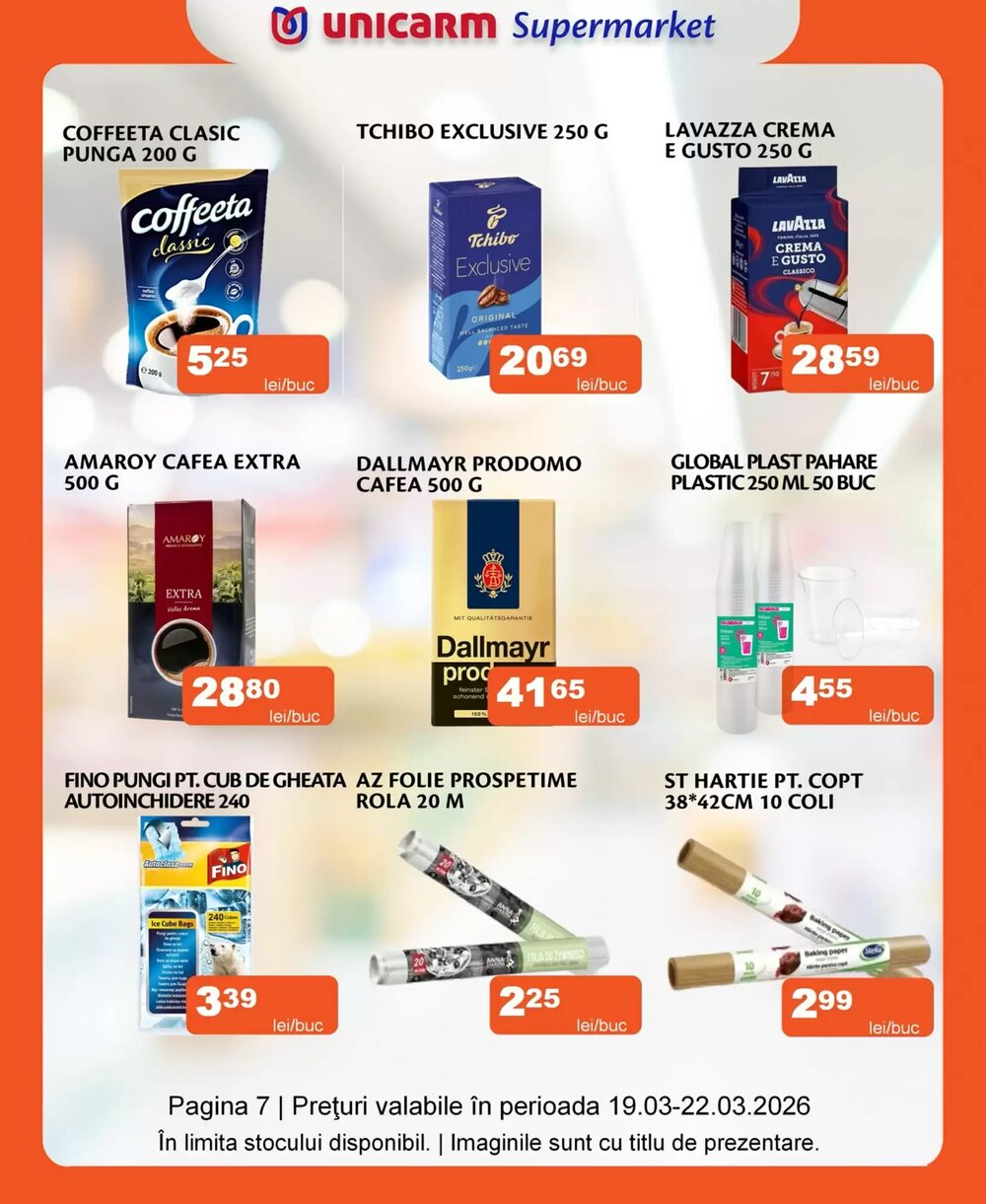 Catalogul cu oferte Unicarm valabil de la 19.03.2026 - Pagina 7.