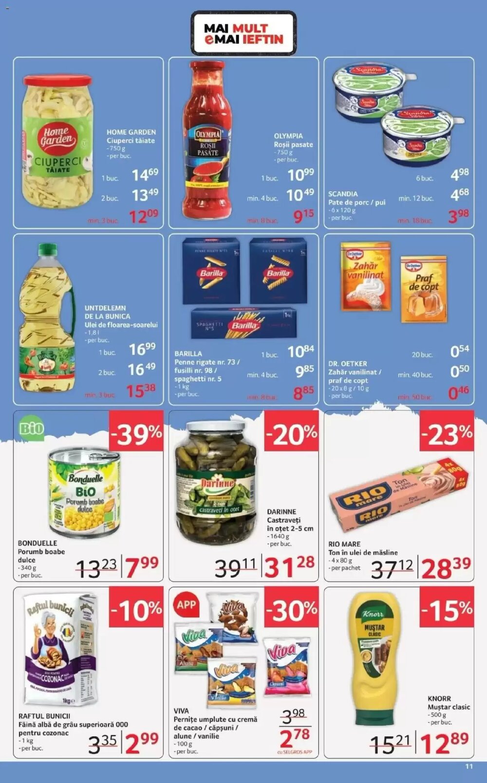Catalogul cu oferte Selgros valabil de la 19.03.2026 - Pagina 11.