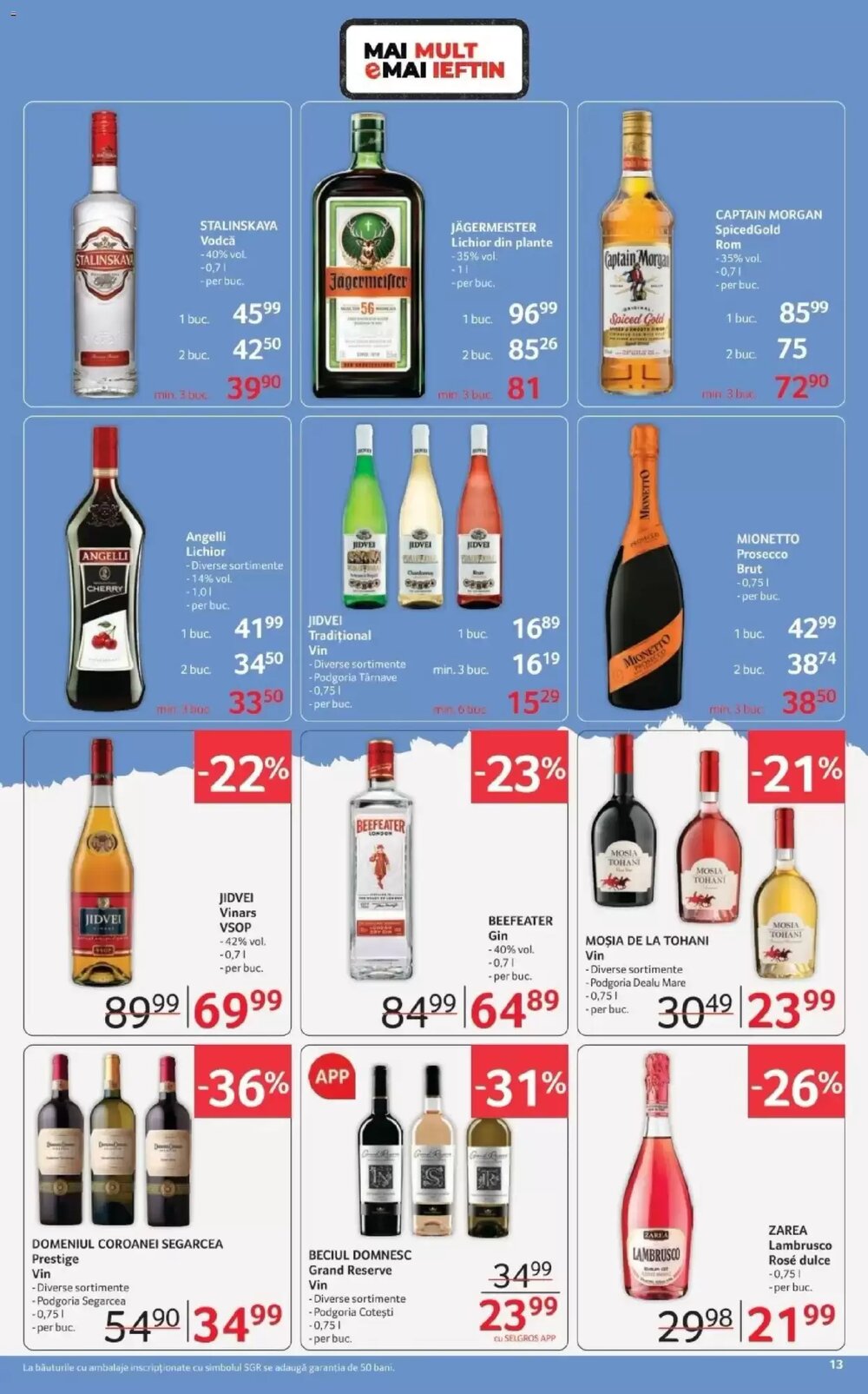Catalogul cu oferte Selgros valabil de la 19.03.2026 - Pagina 13.