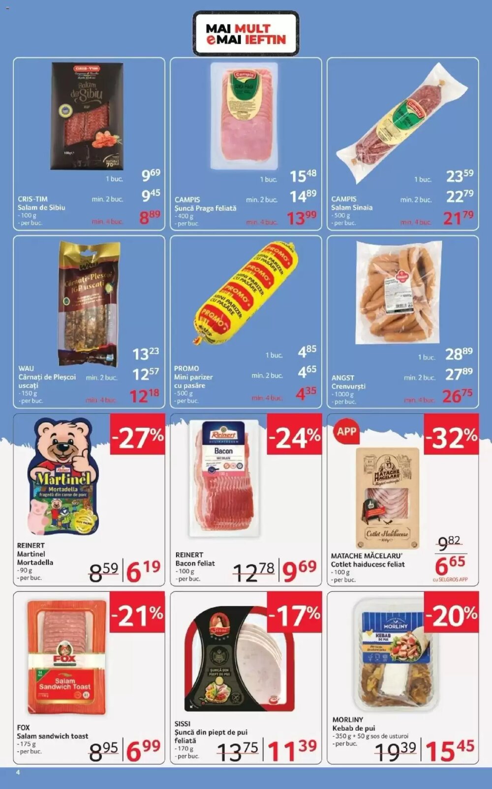 Catalogul cu oferte Selgros valabil de la 19.03.2026 - Pagina 4.