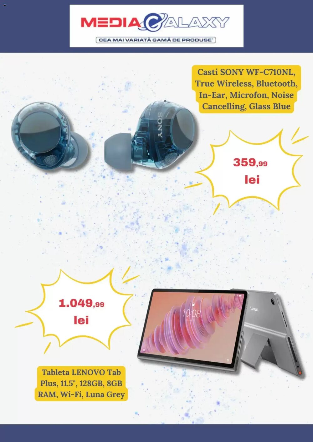 Catalogul cu oferte Media Galaxy valabil de la 19.03.2026 - Pagina 2.
