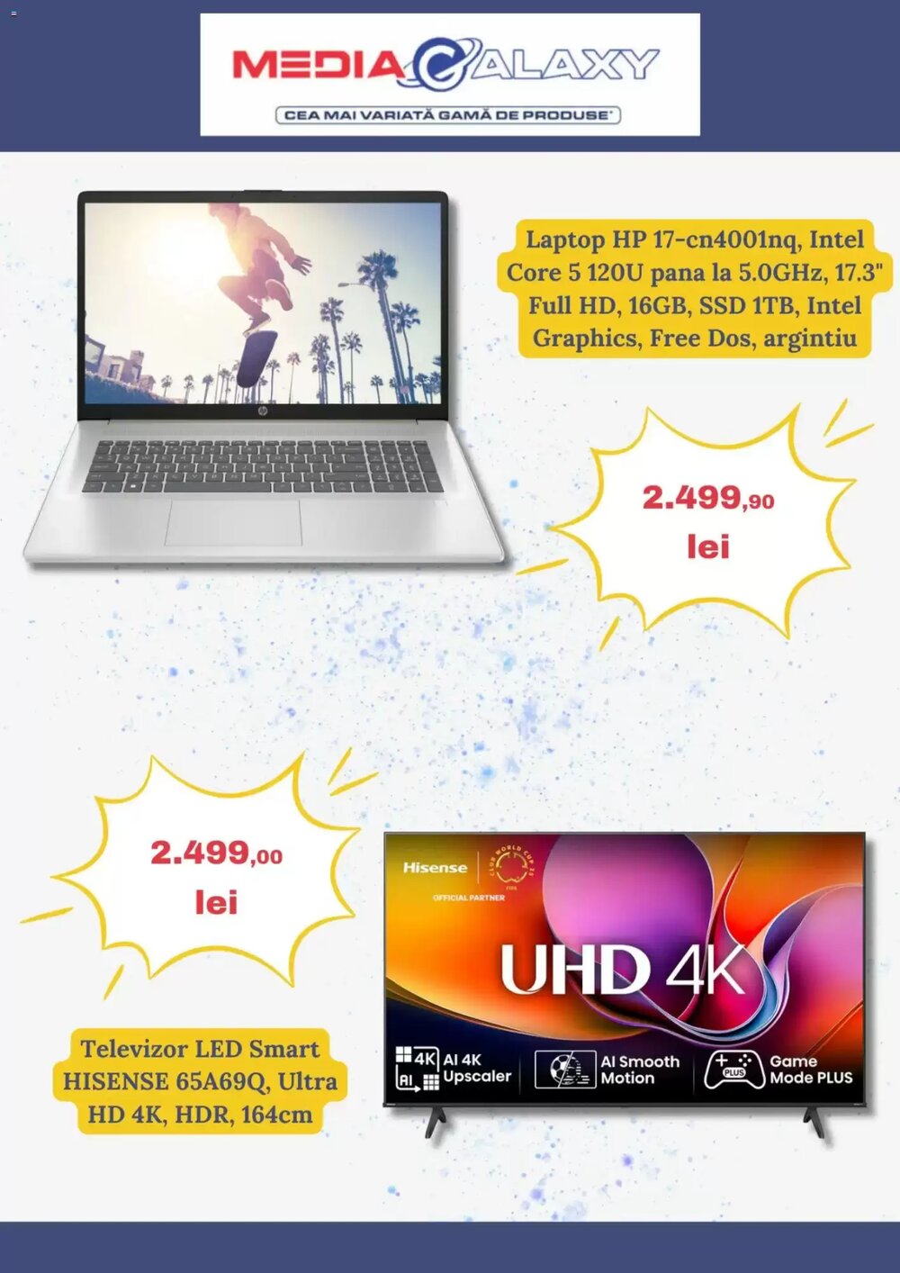 Catalogul cu oferte Media Galaxy valabil de la 19.03.2026 - Pagina 3.