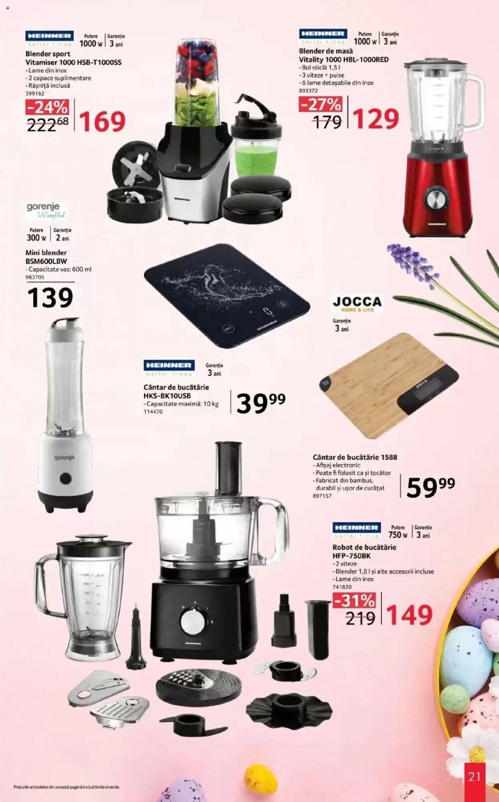 Catalogul cu oferte Selgros valabil de la 19.03.2026 - Pagina 21.