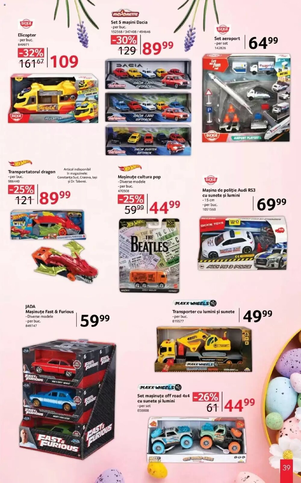 Catalogul cu oferte Selgros valabil de la 19.03.2026 - Pagina 39.