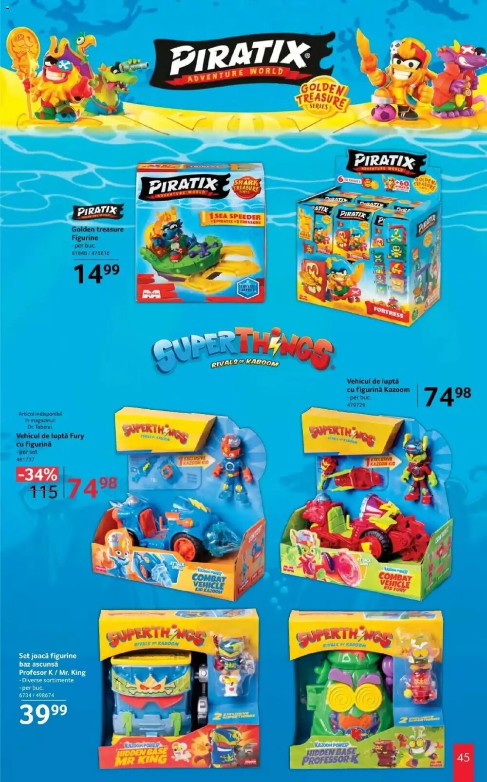 Catalogul cu oferte Selgros valabil de la 19.03.2026 - Pagina 45.