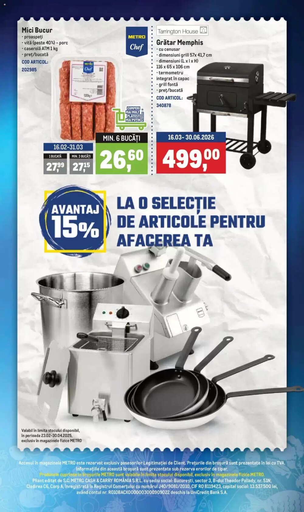 Catalogul cu oferte Metro valabil de la 22.03.2026 - Pagina 5.