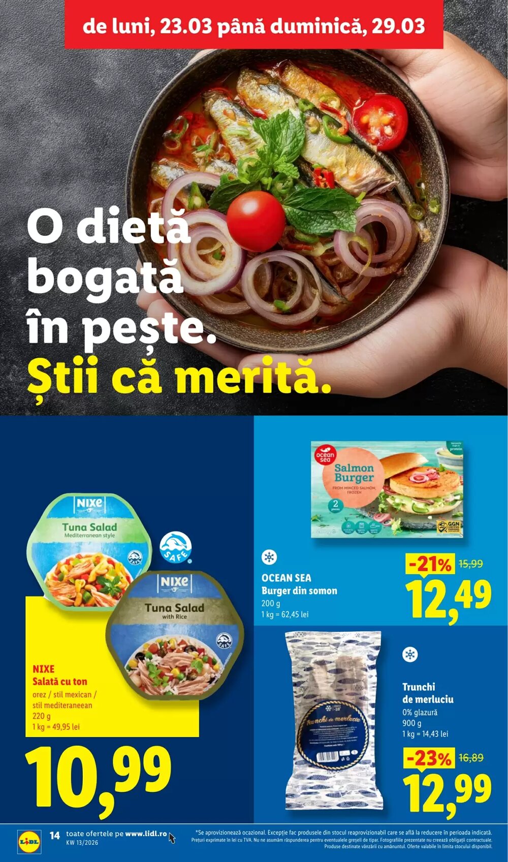 Catalogul cu oferte Lidl valabil de la 23.03.2026 - Pagina 14.