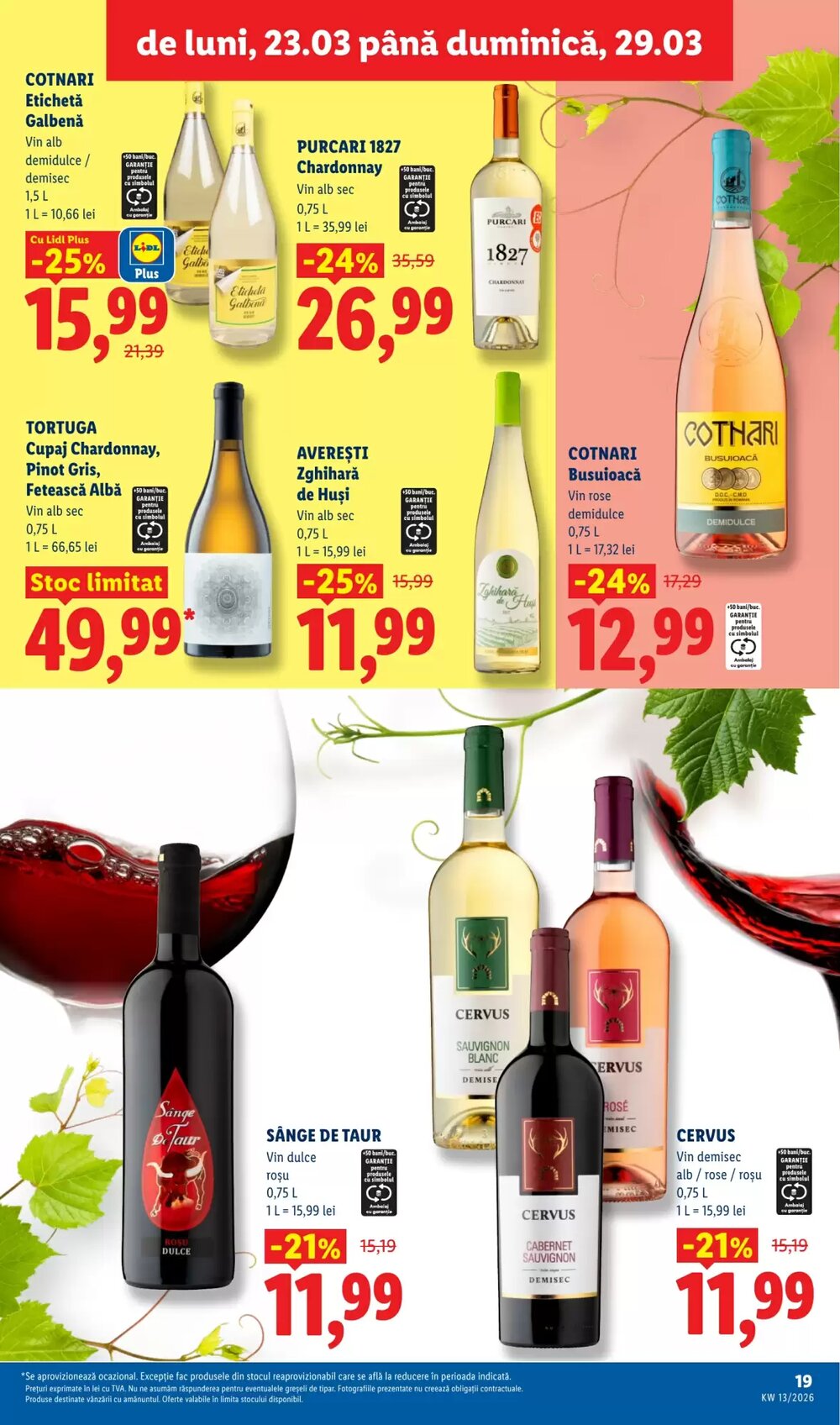 Catalogul cu oferte Lidl valabil de la 23.03.2026 - Pagina 19.