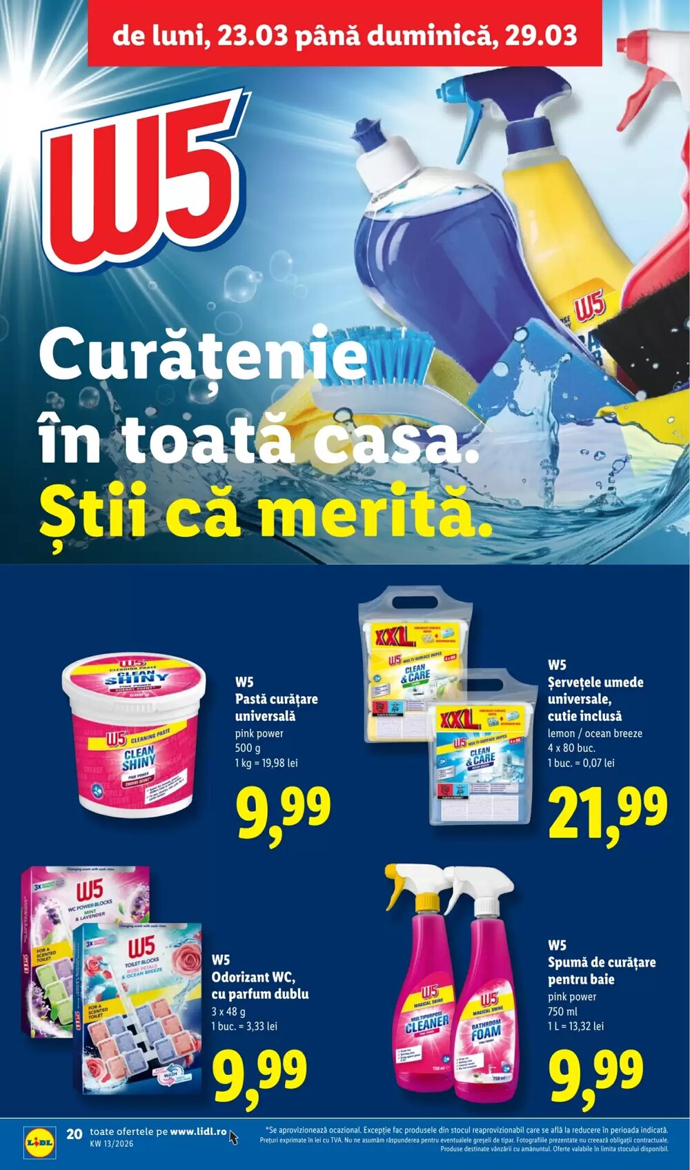 Catalogul cu oferte Lidl valabil de la 23.03.2026 - Pagina 20.