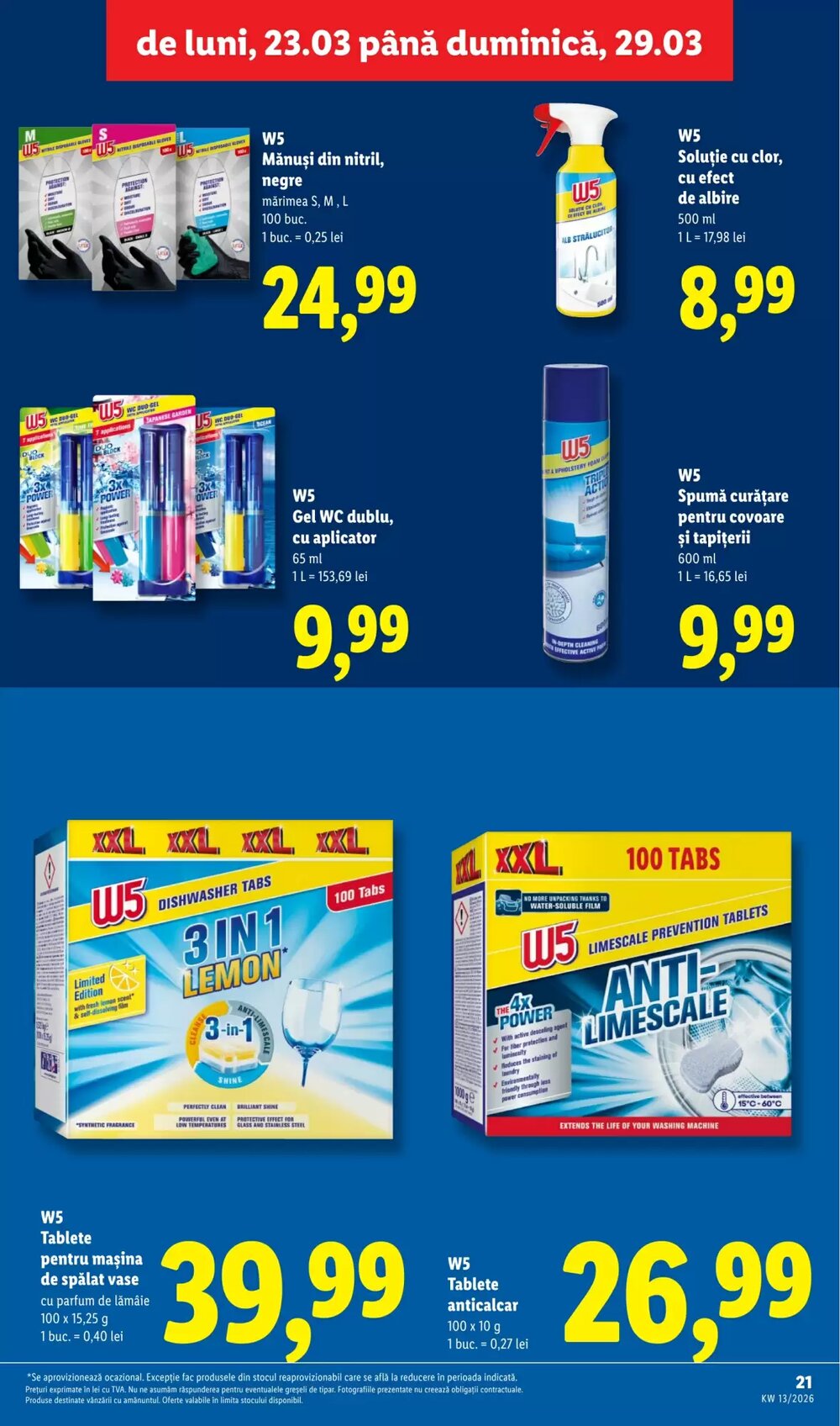 Catalogul cu oferte Lidl valabil de la 23.03.2026 - Pagina 21.