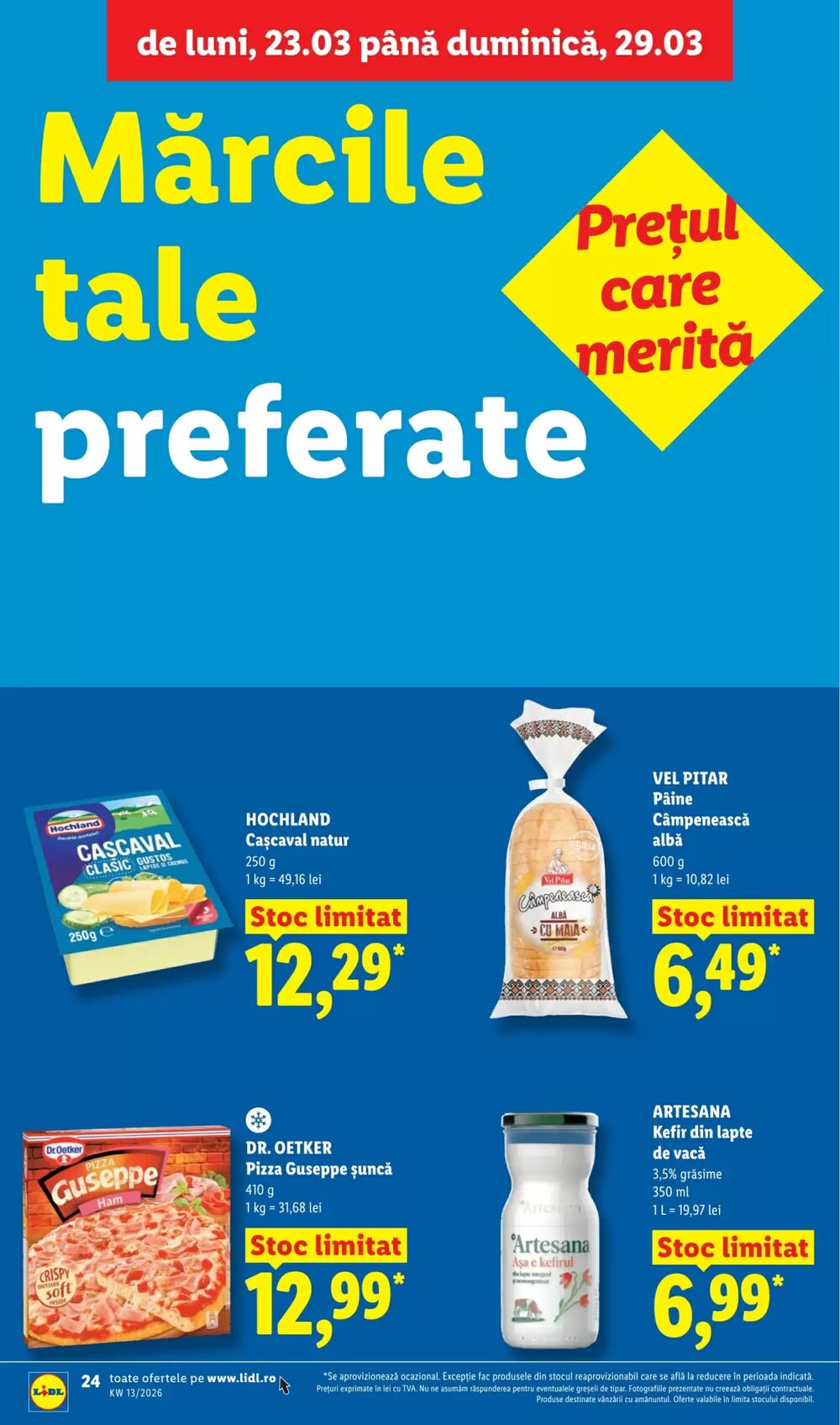 Catalogul cu oferte Lidl valabil de la 23.03.2026 - Pagina 24.