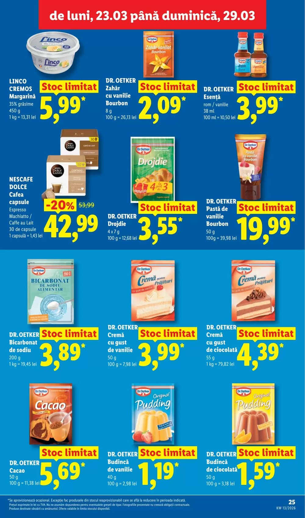 Catalogul cu oferte Lidl valabil de la 23.03.2026 - Pagina 25.