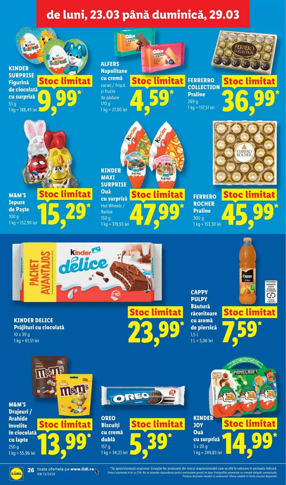 Catalogul cu oferte Lidl valabil de la 23.03.2026 - Pagina 26.
