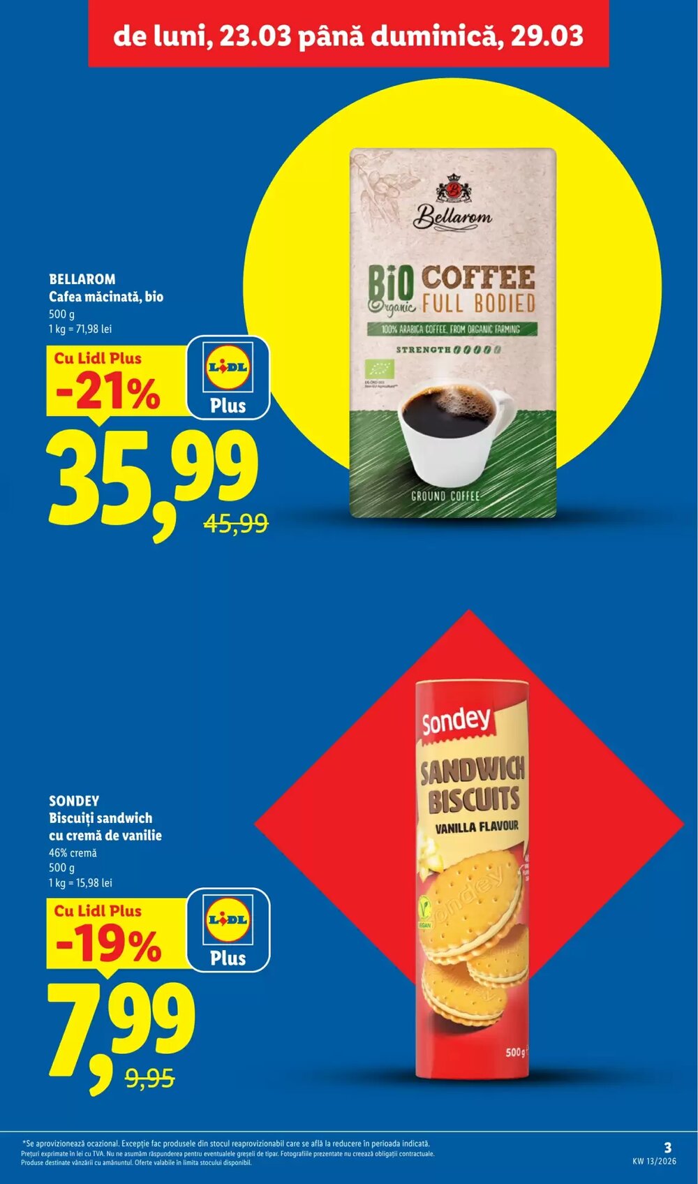 Catalogul cu oferte Lidl valabil de la 23.03.2026 - Pagina 3.