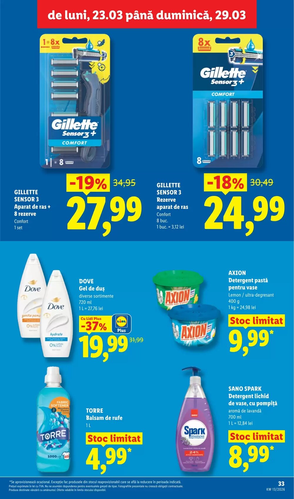 Catalogul cu oferte Lidl valabil de la 23.03.2026 - Pagina 33.