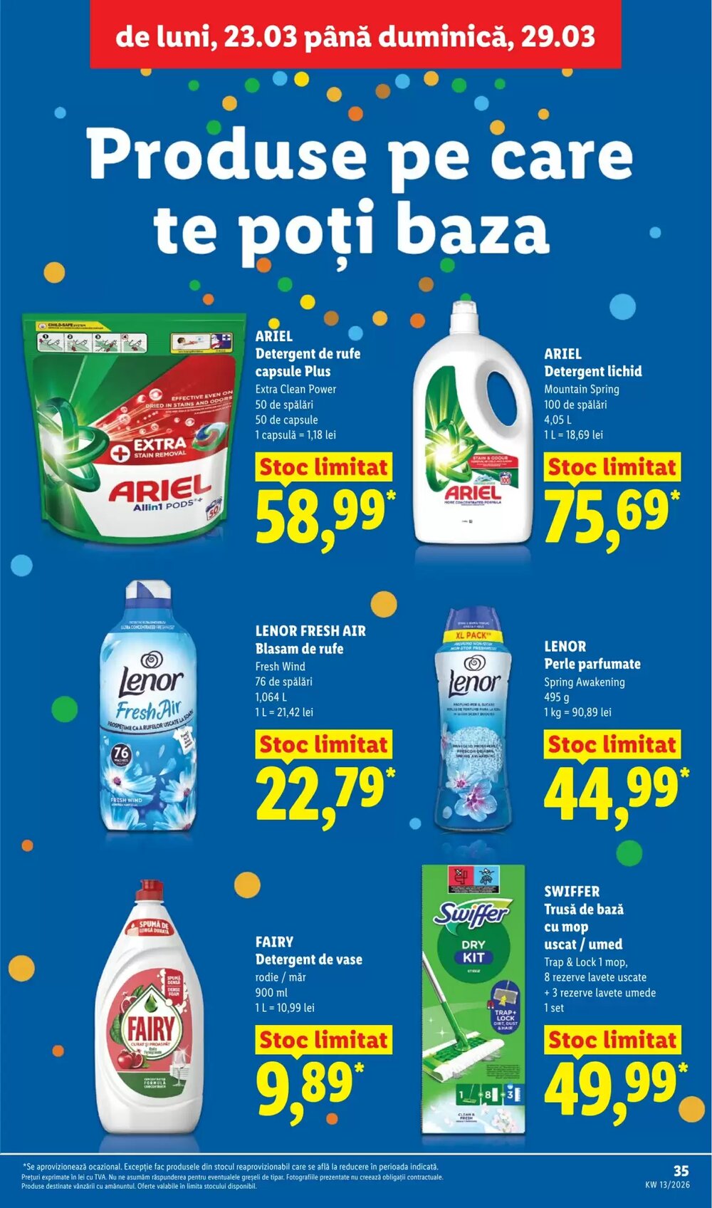 Catalogul cu oferte Lidl valabil de la 23.03.2026 - Pagina 35.