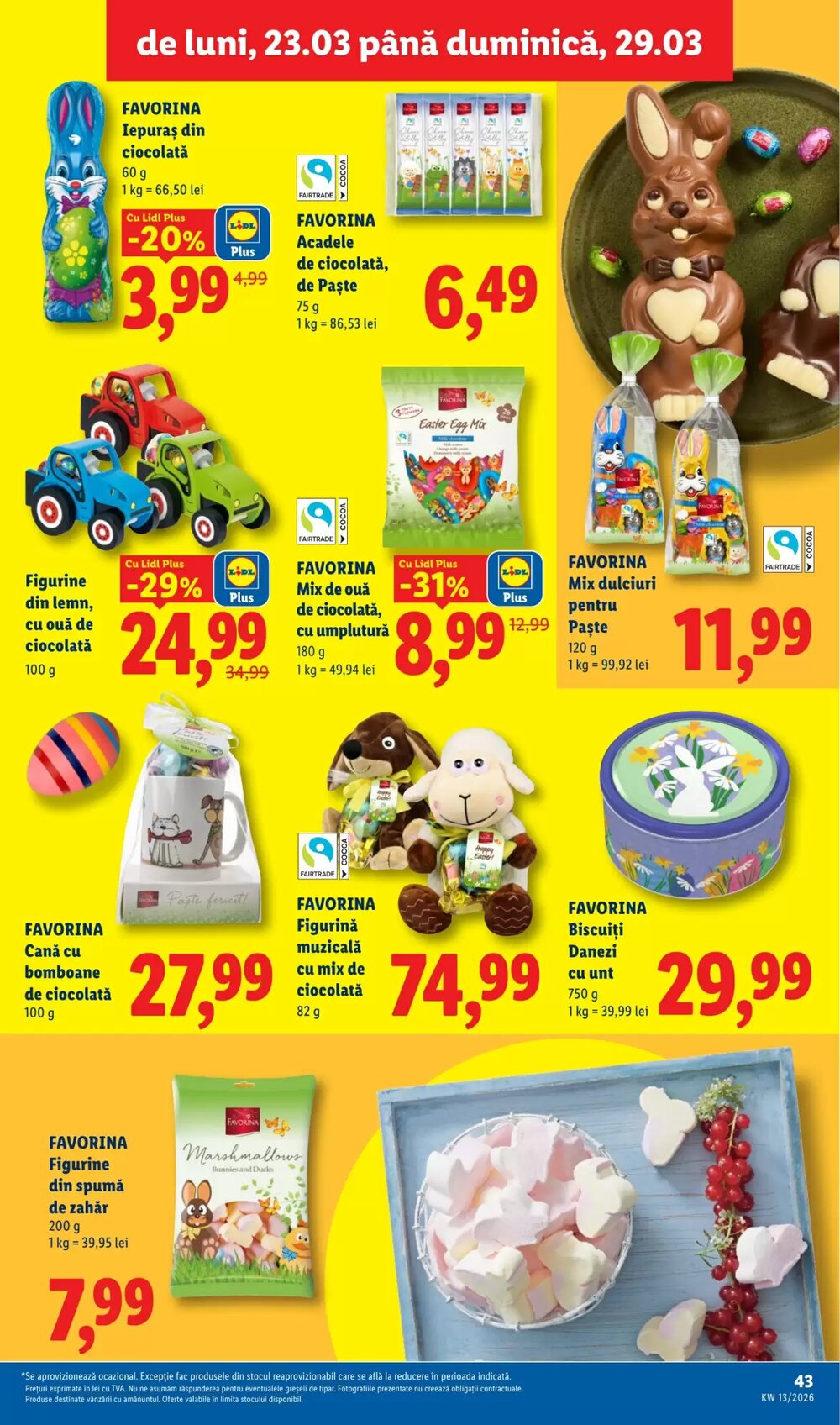 Catalogul cu oferte Lidl valabil de la 23.03.2026 - Pagina 43.