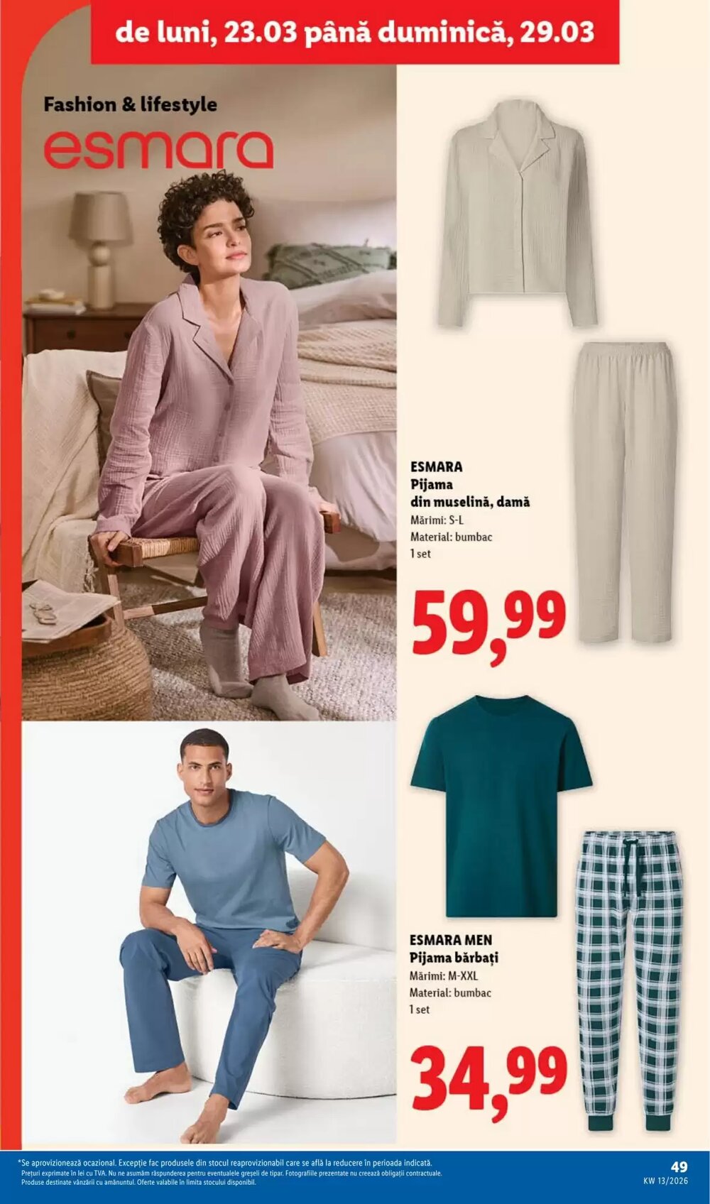 Catalogul cu oferte Lidl valabil de la 23.03.2026 - Pagina 49.