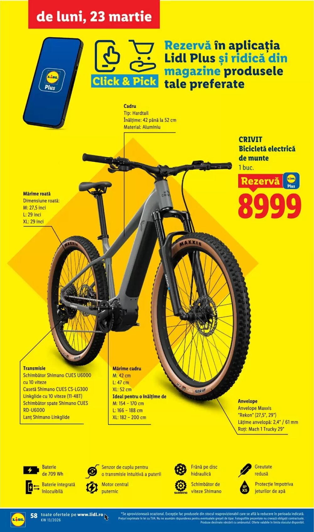 Catalogul cu oferte Lidl valabil de la 23.03.2026 - Pagina 58.