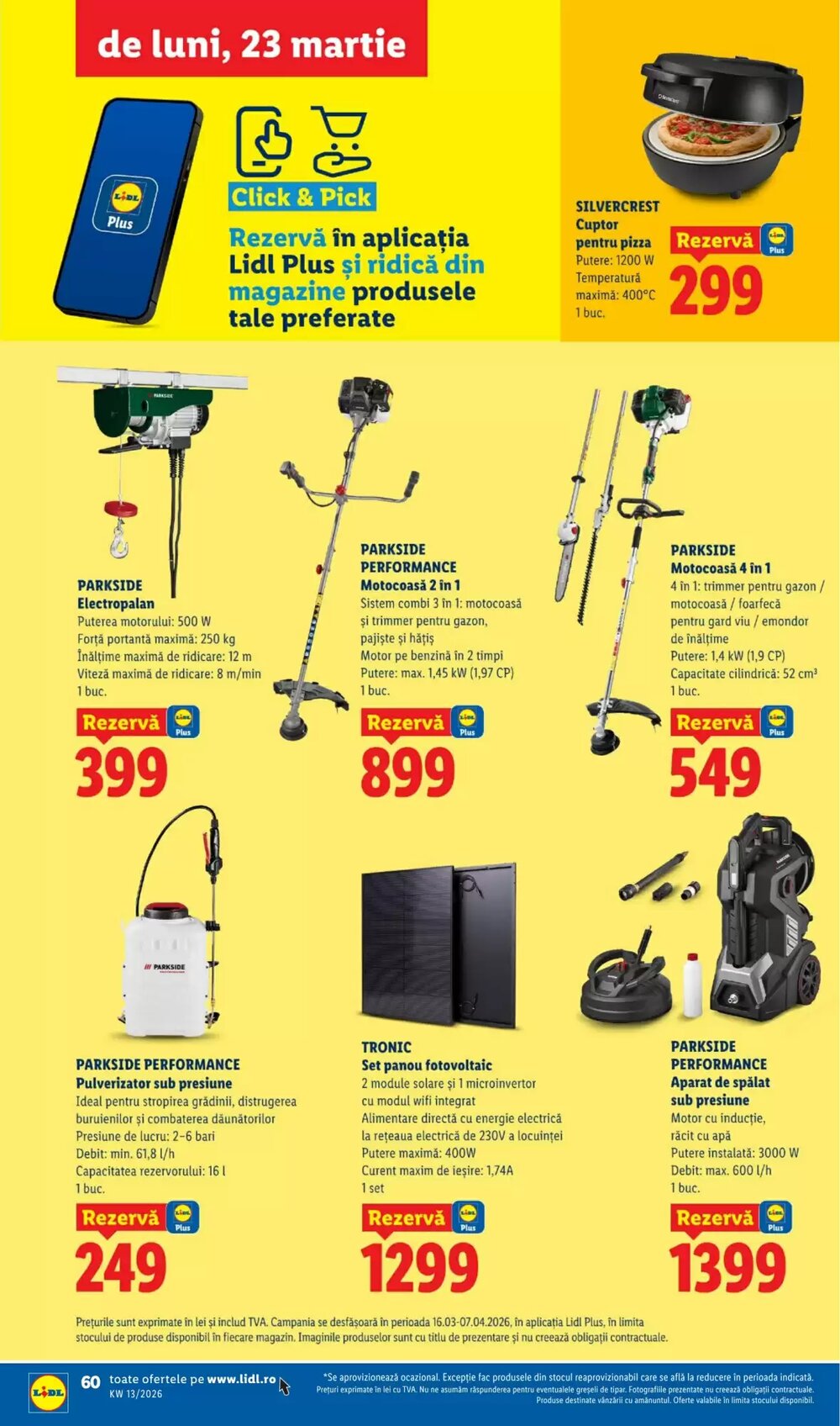Catalogul cu oferte Lidl valabil de la 23.03.2026 - Pagina 60.
