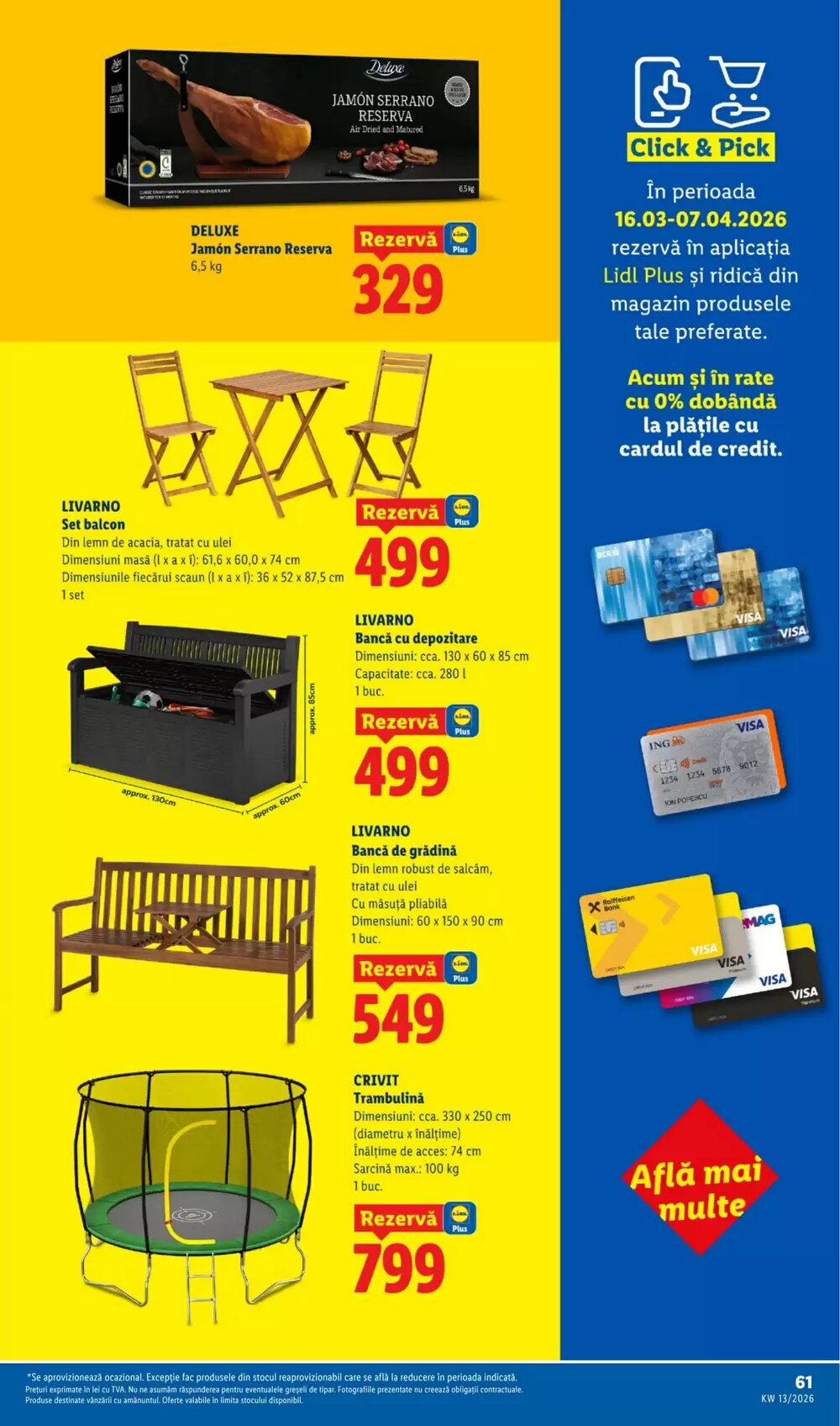 Catalogul cu oferte Lidl valabil de la 23.03.2026 - Pagina 61.