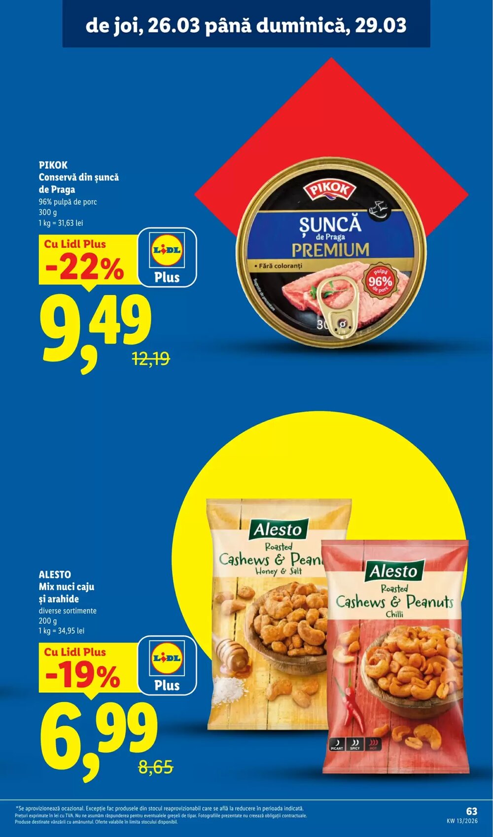 Catalogul cu oferte Lidl valabil de la 23.03.2026 - Pagina 63.