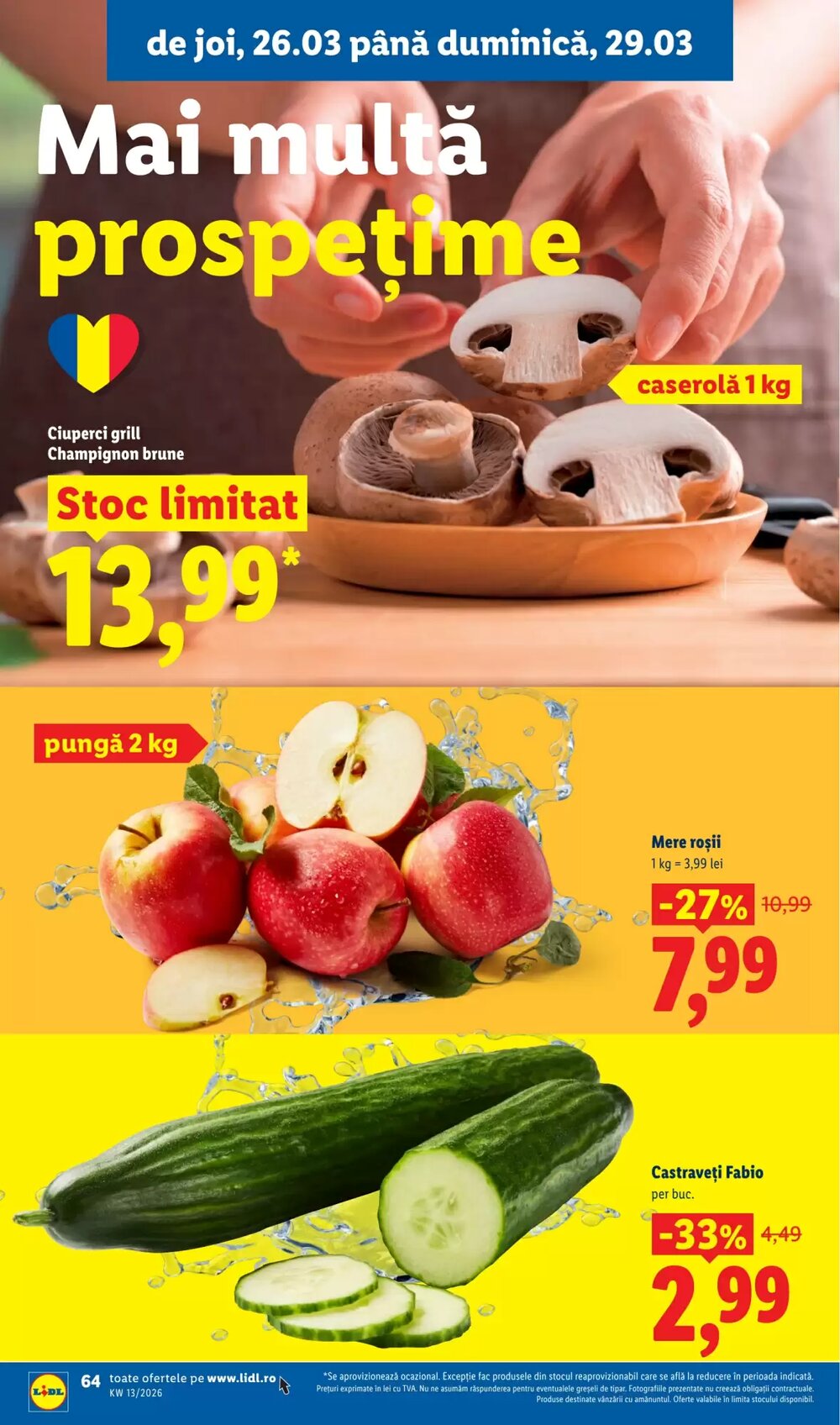 Catalogul cu oferte Lidl valabil de la 23.03.2026 - Pagina 64.