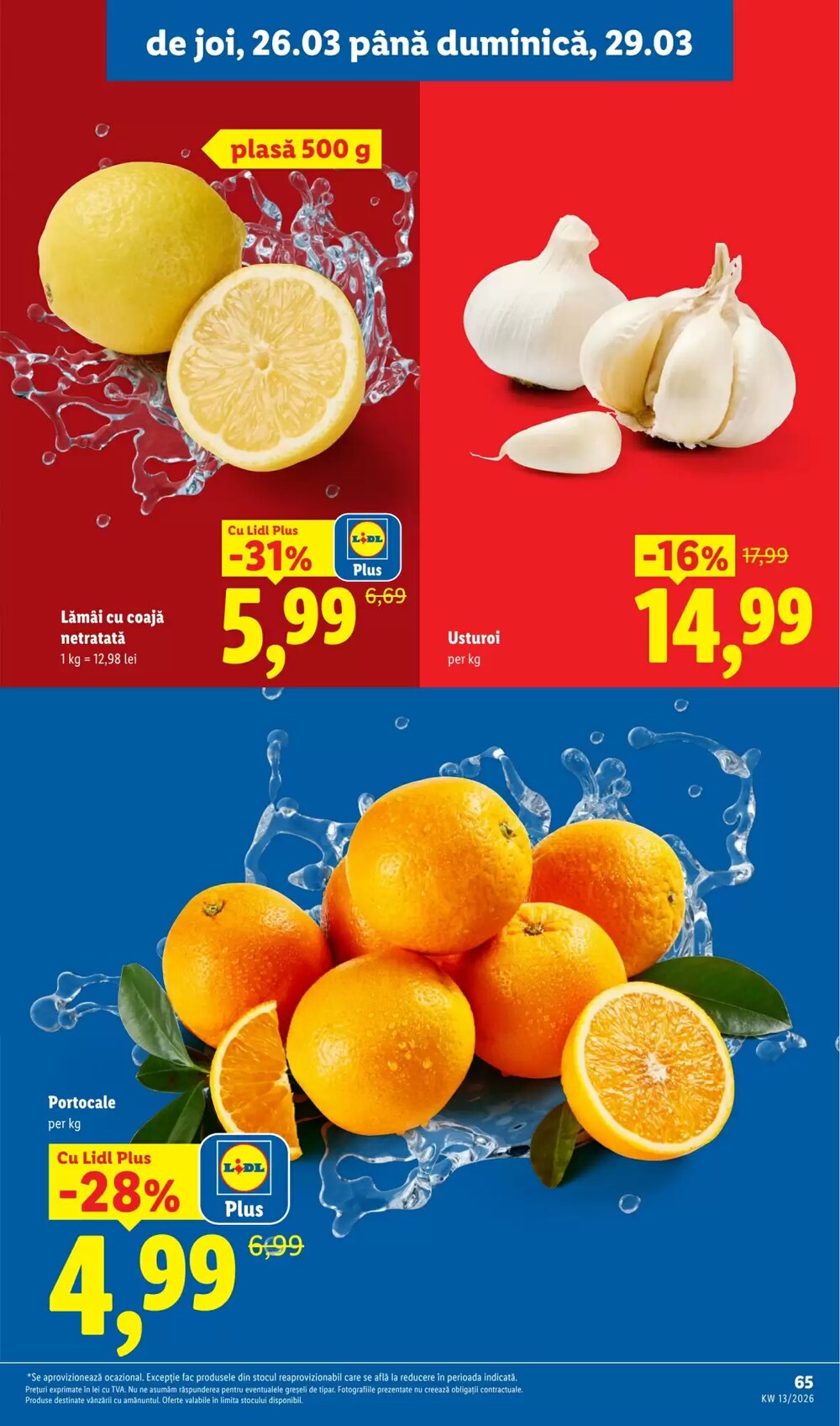 Catalogul cu oferte Lidl valabil de la 23.03.2026 - Pagina 65.