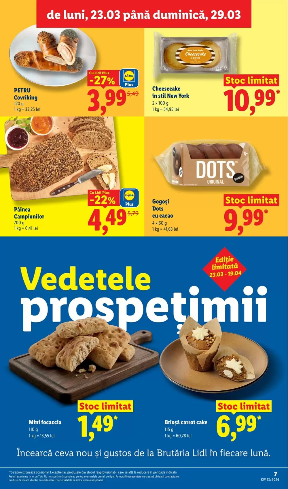 Catalogul cu oferte Lidl valabil de la 23.03.2026 - Pagina 7.
